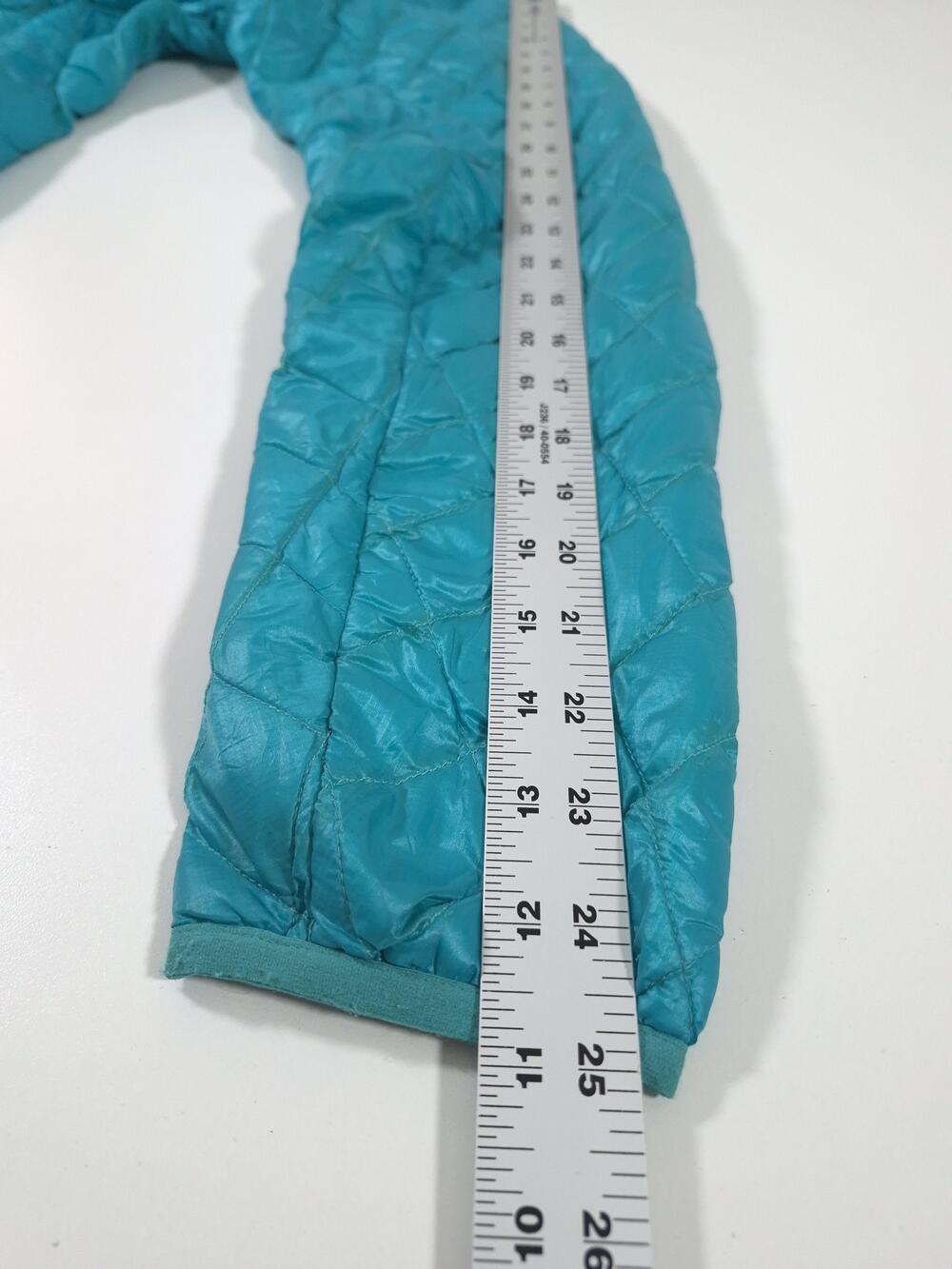 The North Face Jacket Womens Large Blue ThermoBall Quilted Puffer Insulated Zip - Picture 10 of 11